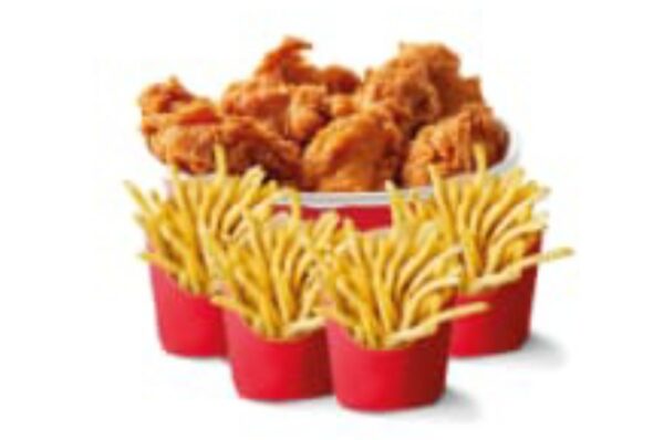 Chicken Box (6 OR 10 CHICKEN PIECE AND 2-8 FRIES)